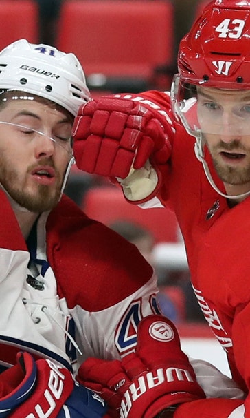 Canadiens edge Red Wings 4-3, sweep season series